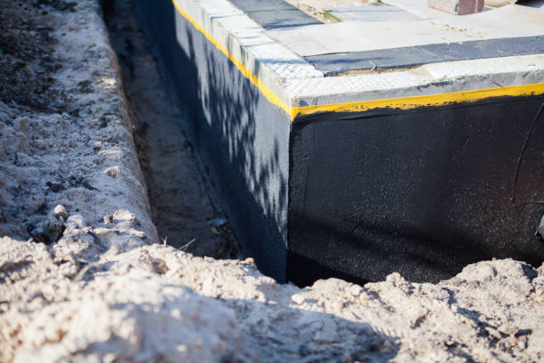 Professional Wet Basement Repair technician working in Rockaway, NJ